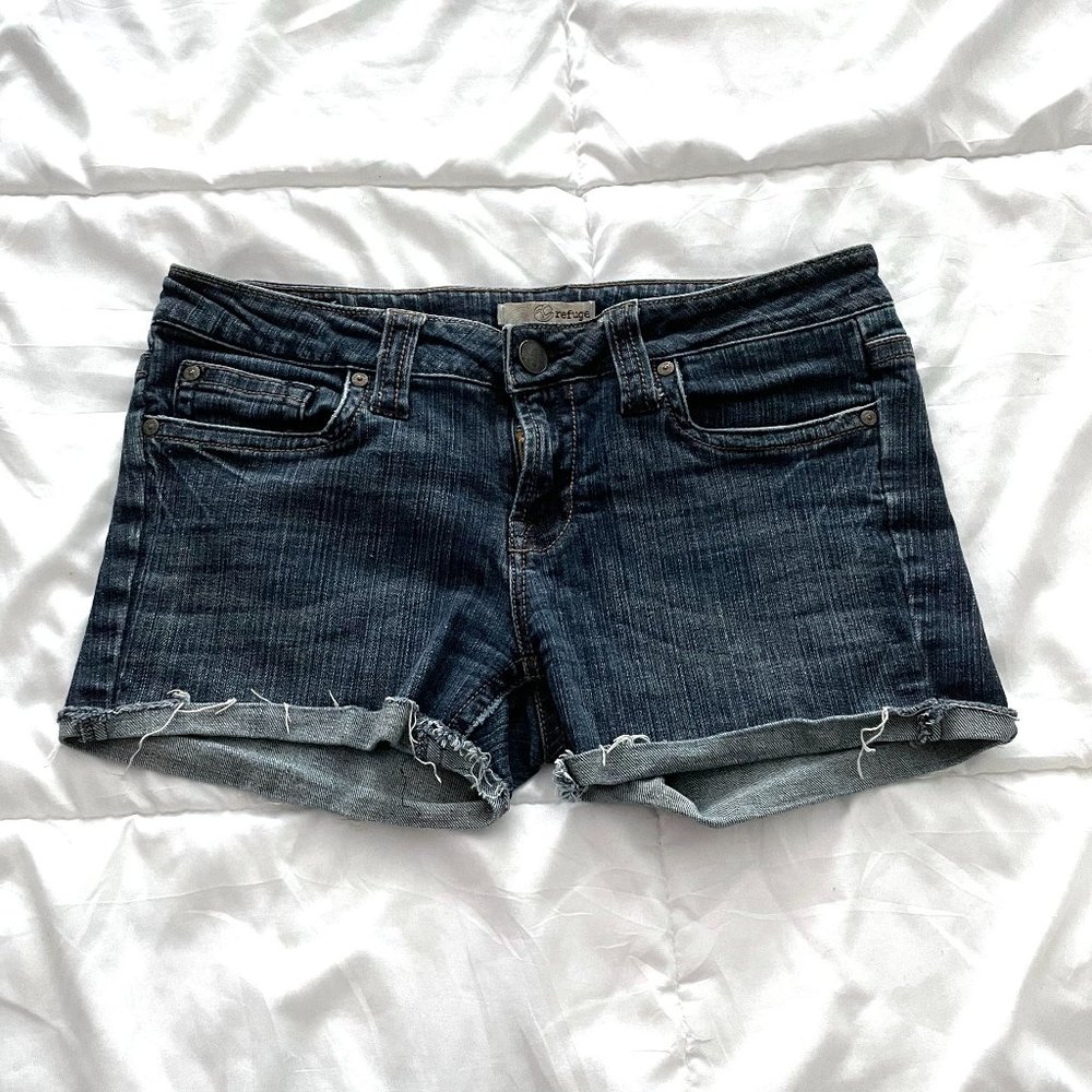 Refuge Cuffed Denim Shorts • 2.5” inseam